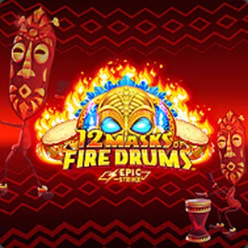 12 Masks of Fire Drums