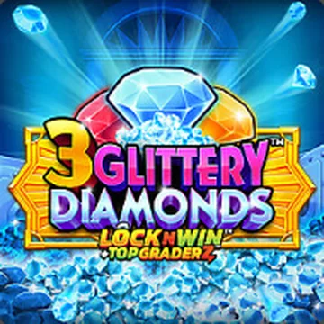 3 Glittery Diamonds Lock n Win